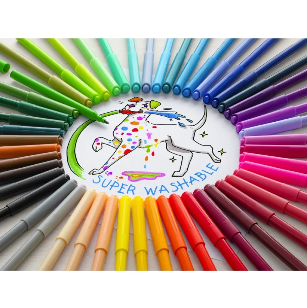 Zestaw flamastrów Zamek - Faber-Castell - 12 kolorów