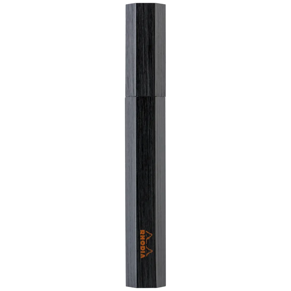Zestaw grafitów do ołówków z etui 0,5 mm - Rhodia - Black 20 szt.