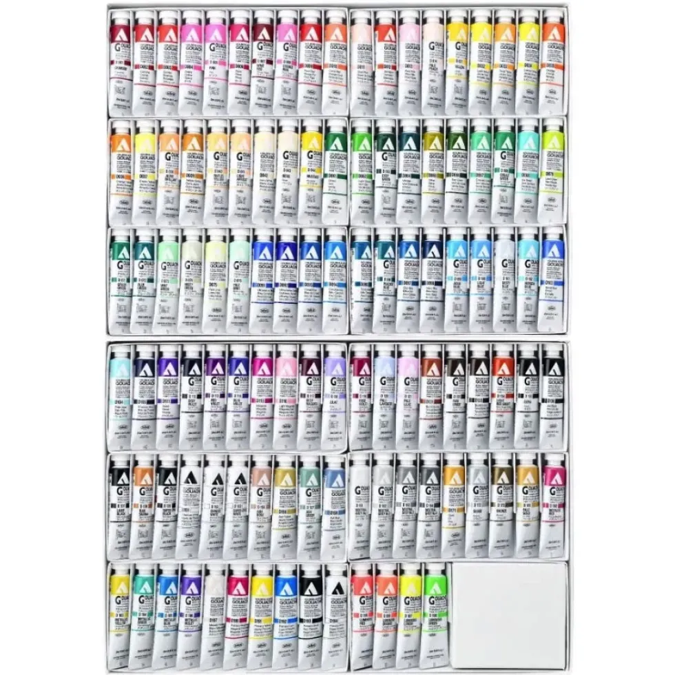 Zestaw gwaszy Acryla Gouache - Holbein - 109 kolorów x 20 ml