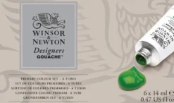 Zestaw gwaszy Designers Primary - Winsor & Newton - 6 x 14 ml