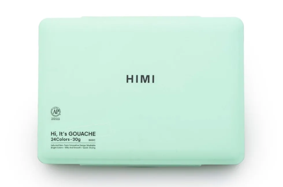 Zestaw gwaszy Jelly Cup Green - HIMI - 24 szt.