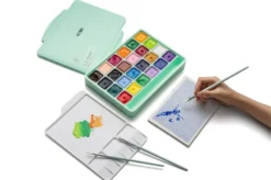 Zestaw gwaszy Jelly Cup Green - HIMI - 24 szt.
