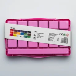Zestaw gwaszy Jelly Cup Pastel Pink - HIMI - 18 szt.
