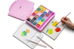 Zestaw gwaszy Jelly Cup Pink - HIMI - 24 szt.