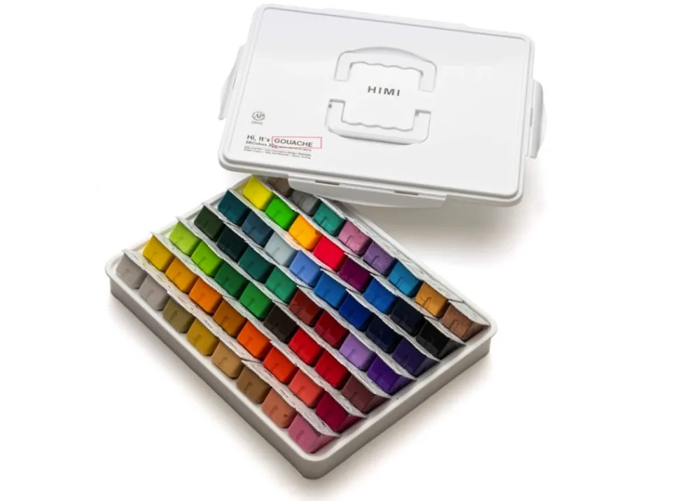 Zestaw gwaszy Jelly Cup White - HIMI - 56 szt.