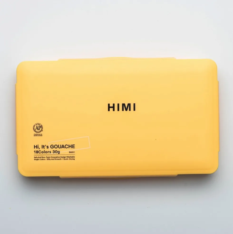 Zestaw gwaszy Jelly Cup Yellow - HIMI - 18 szt.