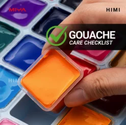 Zestaw gwaszy Twin Cup Apple Green Go Pack - HIMI - 72 szt.