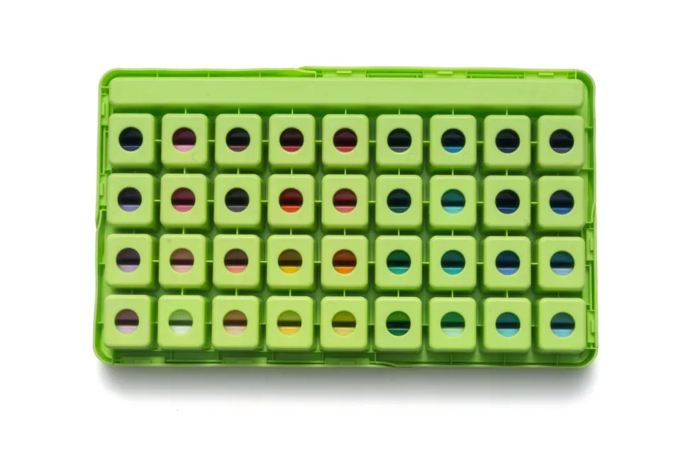 Zestaw gwaszy Twin Cup Apple Green - HIMI - 72 szt.