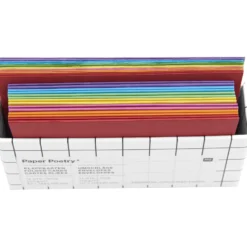 Zestaw kopert i kart Rainbow - Paper Poetry - Classic, C7, 14 szt.