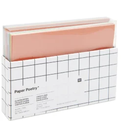 Zestaw kopert i kart Rainbow - Paper Poetry - Pastel, B6, 14 szt.
