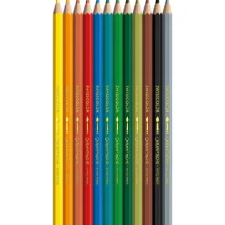 Zestaw kredek akwarelowych Kawaii Mountain - Caran d'Ache - 12 szt.