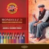 Zestaw kredek akwarelowych Mondeluz - Koh-I-Noor - metalowe opakowanie, 24 szt.