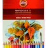 Zestaw kredek akwarelowych Mondeluz - Koh-I-Noor - 36 szt.