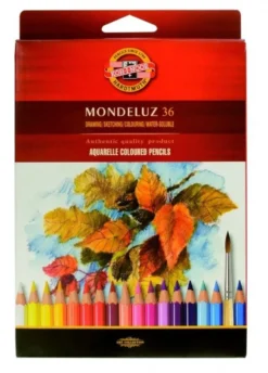 Zestaw kredek akwarelowych Mondeluz - Koh-I-Noor - 36 szt.