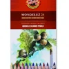 Zestaw kredek akwarelowych Mondeluz - Koh-I-Noor - 24 szt.