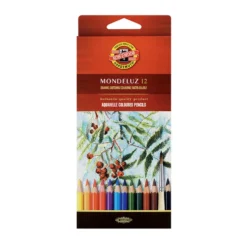Zestaw kredek akwarelowych Mondeluz - Koh-I-Noor - 12 szt.