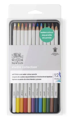 Zestaw kredek akwarelowych Studio Collection - Winsor & Newton - 12 szt.