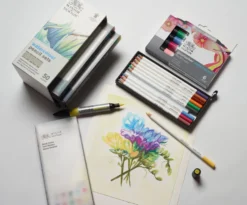 Zestaw kredek akwarelowych Watercolour Pencils - Winsor & Newton - 50 szt.