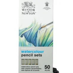 Zestaw kredek akwarelowych Watercolour Pencils - Winsor & Newton - 50 szt.
