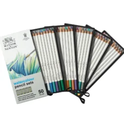 Zestaw kredek akwarelowych Watercolour Pencils - Winsor & Newton - 50 szt.