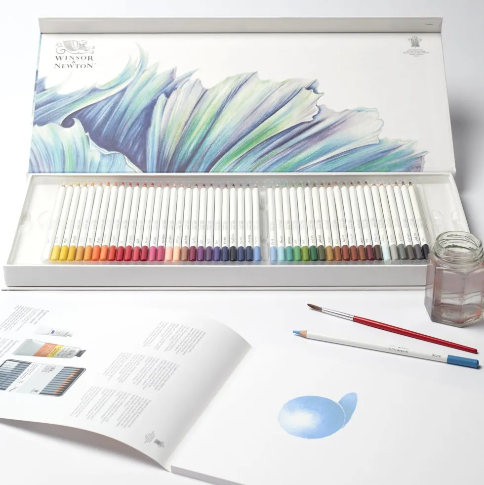 Zestaw kredek akwarelowych Watercolour Pencils - Winsor & Newton - 50 szt.