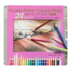 Zestaw kredek Artists' - Holbein - 24 kolory