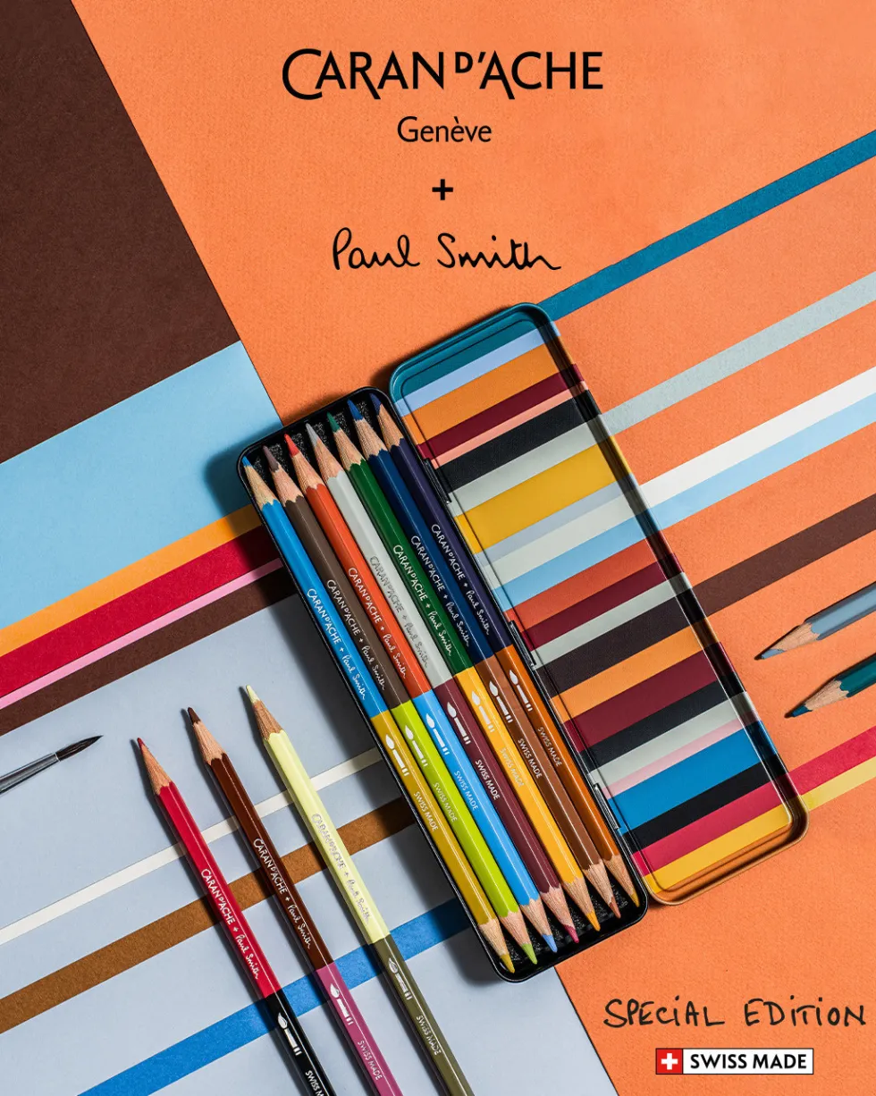 Zestaw kredek Bicolor Special Edition Paul Smith - Caran d'Ache - 12 szt.