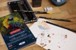 Zestaw kredek Chromaflow w metalowej kasecie - Derwent - 12 kolorów