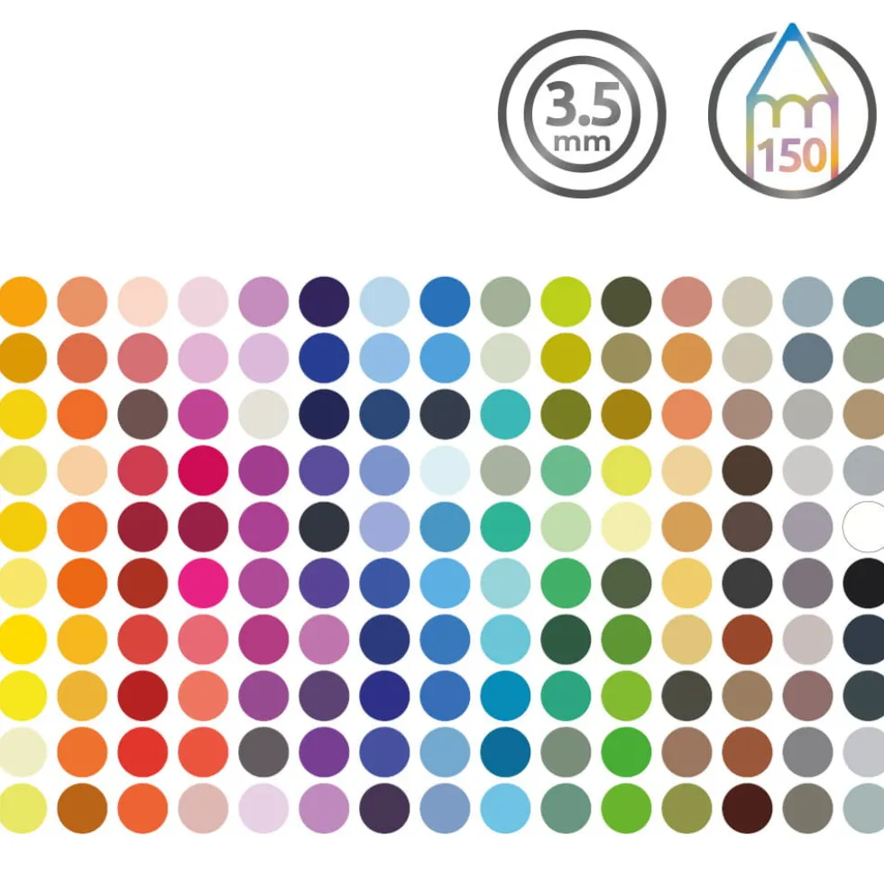 Zestaw kredek Chromaflow w metalowej kasecie - Derwent - 100 kolorów