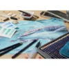 Zestaw kredek Inktense w metalowej kasecie - Derwent - 24 kolory