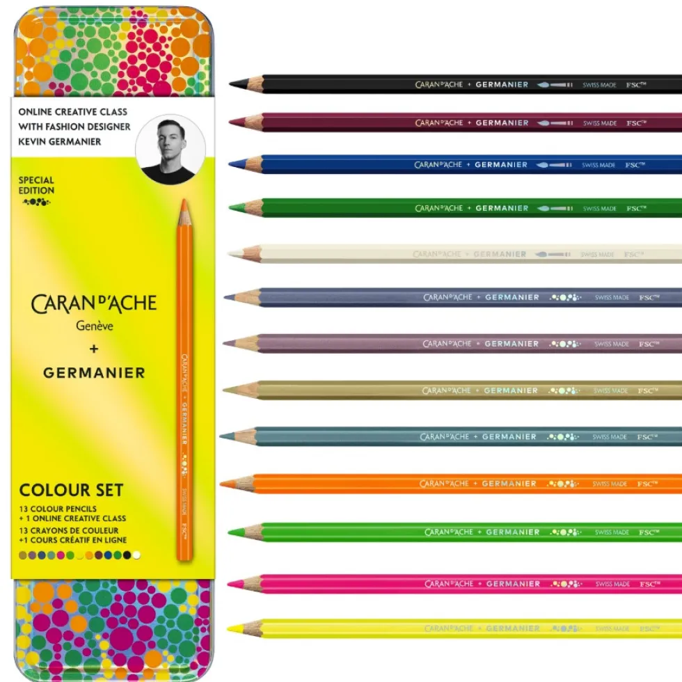 Zestaw kredek Limited Edition Germanier - Caran d'Ache - 13 szt.