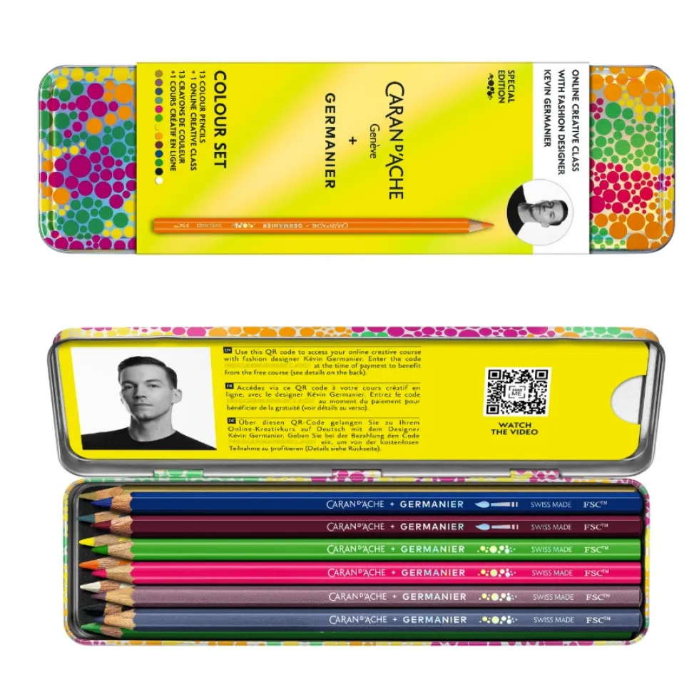 Zestaw kredek Limited Edition Germanier - Caran d'Ache - 13 szt.