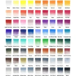 Zestaw kredek ołówkowych Colour Pencils - Winsor & Newton - 72 kolory