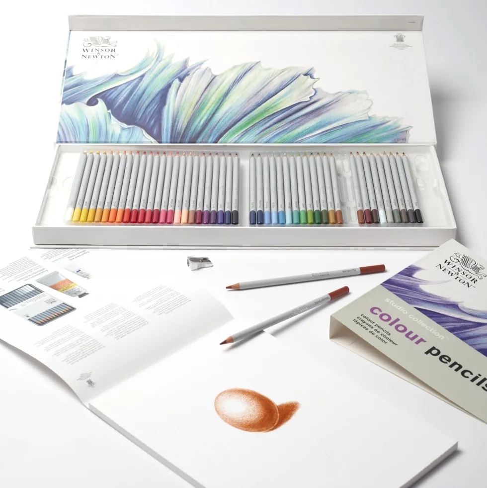 Zestaw kredek ołówkowych Colour Pencils - Winsor & Newton - 50 szt.