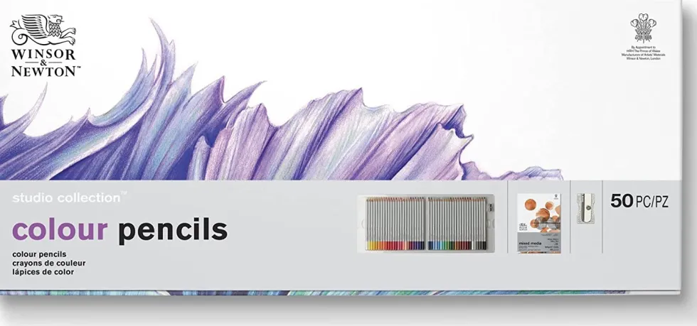 Zestaw kredek ołówkowych Colour Pencils - Winsor & Newton - 50 szt.