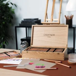 Zestaw kredek ołówkowych Luminance w kasecie - Caran d'Ache - 112 szt.
