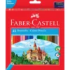 Zestaw kredek ołówkowych w pudełku, Zamek - Faber-Castell - 48 kolorów