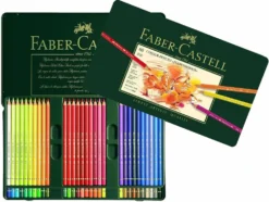Zestaw kredek Polychromos w kasecie metalowej - Faber-Castell - 12 kolorów