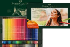 Zestaw kredek Polychromos w metalowym etui - Faber-Castell - 102 szt.