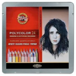 Zestaw kredek Polycolor - Koh-I-Noor - Portret, 24 szt.