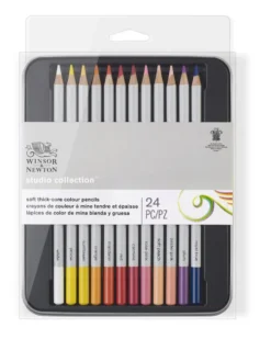 Zestaw kredek Studio Collection - Winsor & Newton - 24 szt.