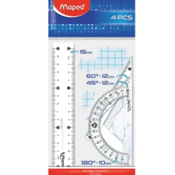 Zestaw kreślarski Start Mini - Maped - 4 szt.