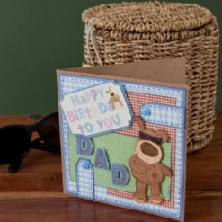 Zestaw kwadratowych kart i kopert - Papermania - Recycled Kraft, 50 szt.