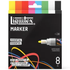 Zestaw markerów akrylowych Essential - Liquitex - 8 szt.