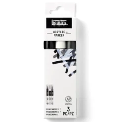 Zestaw markerów akrylowych Essential - Liquitex - 3 szt.