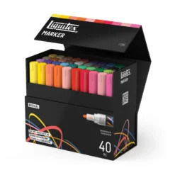 Zestaw markerów akrylowych Radical - Liquitex - 40 szt.