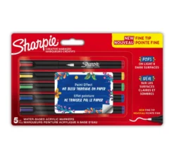 Zestaw markerów akrylowych - Sharpie - 2,5 mm 5 szt.