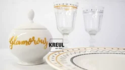 Zestaw markerów do porcelany i szkła Glamour - Kreul - 4 szt.