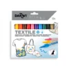 Zestaw markerów do tkanin Textile - Darwi - 2 mm 12 szt.