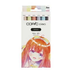Zestaw markerów dwustronnych Copic Ciao - Manga Hana